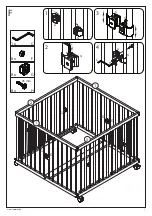 Предварительный просмотр 7 страницы FabiMax Laufgitter Assembling Instruction