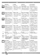 Preview for 4 page of FABIO LEONARDI MR 0 Instructions For Use And Maintenance Manual