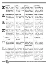 Предварительный просмотр 4 страницы FABIO LEONARDI MR Series Instructions For Use And Maintenance Manual