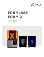 FabLab FORMLABS FORM 2 User Manual preview