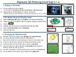 Предварительный просмотр 4 страницы FabLab impression 3D Introductory Manual