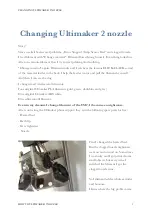 Preview for 1 page of FabLab Ultimaker 2 Quick Start Manual