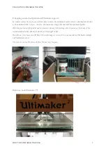 Предварительный просмотр 3 страницы FabLab Ultimaker 2 Quick Start Manual