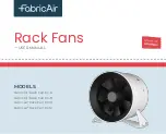 Предварительный просмотр 1 страницы FabricAir Rack Fan Ec-6 User Manual