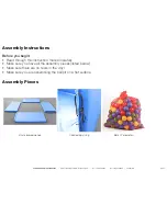 Preview for 2 page of Fabrication Enterprises Sensory Ball Pit Assembly Manual