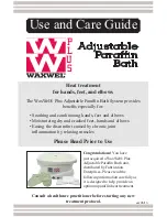 Fabrication Enterprises Waxwel Plus 11-1611 Use And Care Manual preview