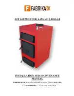 Preview for 1 page of FABRIKA SK STR PLUS 25 Installation And Maintenance Manual