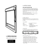 Preview for 1 page of Fabritec designs L-SYSTEM FASCIAS Installation Instructions