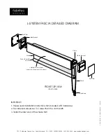 Preview for 5 page of Fabritec designs L-SYSTEM FASCIAS Installation Instructions