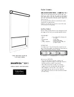 Preview for 1 page of Fabritec designs Smartroll  32-1 Installation Instructions