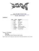 Preview for 1 page of Fabtech FTS22036 Installation Instructions