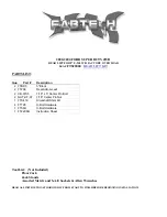 Preview for 1 page of Fabtech FTS22068 Installation Instructions