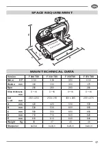 Preview for 19 page of Fac 2 F250 TC-V Use And Maintenance Manual