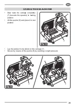 Preview for 27 page of Fac 2 F250 TC-V Use And Maintenance Manual