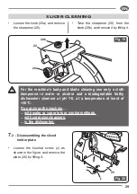 Preview for 31 page of Fac 2 F250 TC-V Use And Maintenance Manual