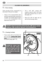 Preview for 32 page of Fac 2 F250 TC-V Use And Maintenance Manual