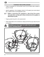 Предварительный просмотр 20 страницы Fac C3 Instructions For Use And Maintenance Manual