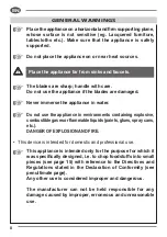 Preview for 10 page of Fac C3 Use And Maintenance Manual