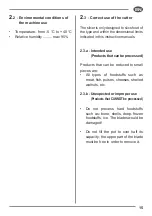 Предварительный просмотр 17 страницы Fac C3 Use And Maintenance Manual