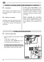 Preview for 22 page of Fac C3 Use And Maintenance Manual