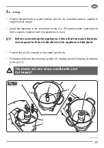 Предварительный просмотр 23 страницы Fac C3 Use And Maintenance Manual