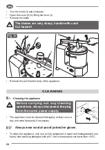 Предварительный просмотр 26 страницы Fac C3 Use And Maintenance Manual