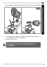 Предварительный просмотр 31 страницы Fac C3 Use And Maintenance Manual