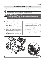 Preview for 31 page of Fac F 250 E Use And Maintenance Manual