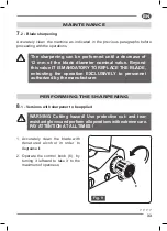 Preview for 35 page of Fac F 250 E Use And Maintenance Manual