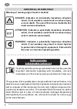 Preview for 6 page of Fac F 300 TCV Use And Maintenance Manual