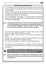 Preview for 9 page of Fac F 300 TCV Use And Maintenance Manual