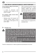 Preview for 18 page of Fac F 300 TCV Use And Maintenance Manual