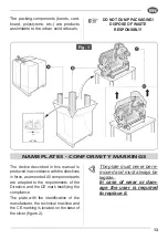 Preview for 15 page of Fac F 300 TSV Use And Maintenance Manual