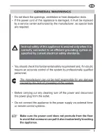 Preview for 9 page of Fac F195 Use And Maintenance Manual