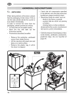 Preview for 16 page of Fac F195 Use And Maintenance Manual