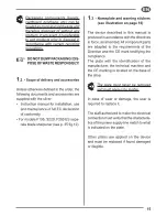 Preview for 17 page of Fac F195 Use And Maintenance Manual