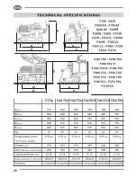 Preview for 22 page of Fac F195 Use And Maintenance Manual