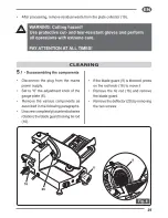 Preview for 31 page of Fac F195 Use And Maintenance Manual