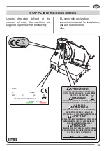 Предварительный просмотр 15 страницы Fac F250 TS-V Use And Maintenance Manual