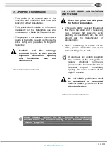 Preview for 2 page of Fac F250 VO Installation, Operating And Service Instructions And Maintenance