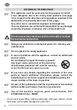 Preview for 6 page of Fac F300 VO L Use And Maintenance Manual