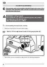 Preview for 26 page of Fac F350I Use And Maintenance Manual