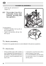 Preview for 32 page of Fac F350I Use And Maintenance Manual