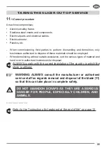 Preview for 37 page of Fac F350I Use And Maintenance Manual