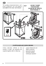 Preview for 10 page of Fac HR 100 Use And Maintenance Manual