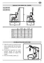 Preview for 13 page of Fac HR 100 Use And Maintenance Manual