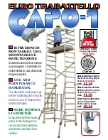 Preview for 1 page of FACAL CAPO-1 Use And Maintenance Handbook