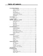 Предварительный просмотр 2 страницы Face F1600TX Owner'S Manual