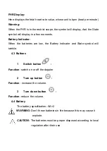 Предварительный просмотр 12 страницы FaceLake JPD-100B Instruction Manual