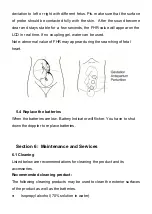 Предварительный просмотр 15 страницы FaceLake JPD-100B Instruction Manual